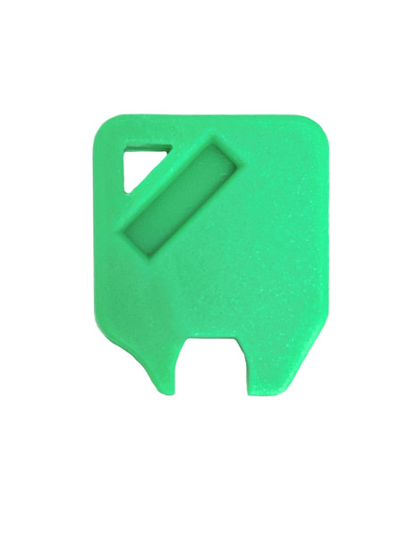 MEI Tubular Key Cover, Green (5-Pack)