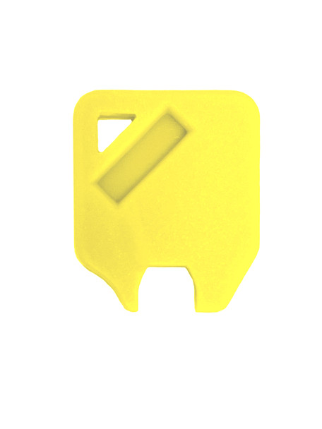 MEI Tubular Key Cover, Yellow (Sold Each)