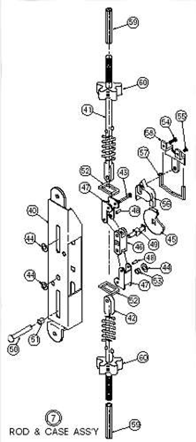 Jackson 302452J Part, Rod and Case Assembly for 1285