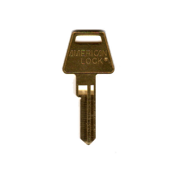 American Lock A1106B1KEY A1106BLU1KEY Q# DG7272 Keyed Padlock, Aluminum, Blue