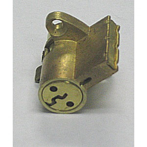 Ilco 7835YA04 KD Mailbox Chute Lock, Keyed Different