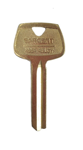Charlotte 単語帳 key Sargent 6285B-4A Key Blank OEM, SFIC 6-pin