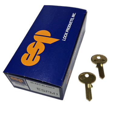 Esp Keys ESP M1 Key Blank for Master 1K (50-Pack)