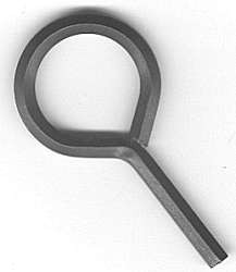 Adams Rite 29-0480 Metal Dog Key, 5/32 Fits 8400 End Cap (Sold Each)