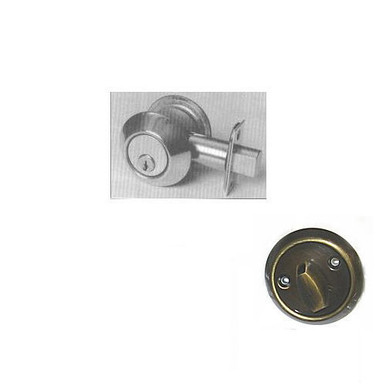 Ilco 4512-03P-SC Deadbolt, S/C US3 with 2in Backset Schlage `C` Cylinder