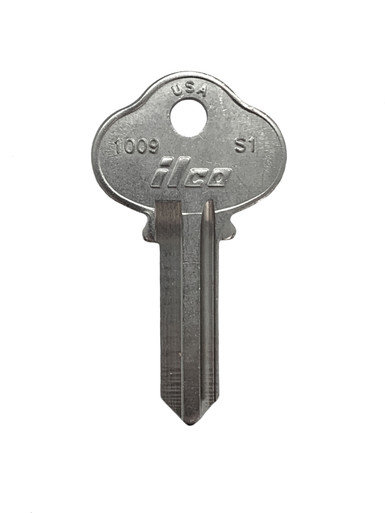 Key blank, Ilco 1009 Sargent S1