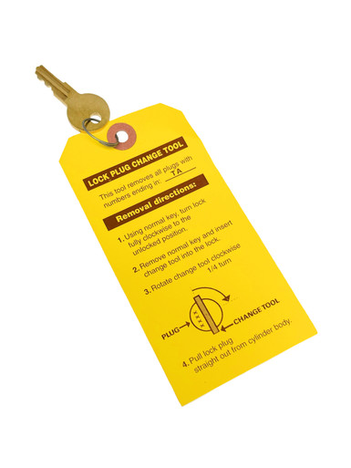 Compx Timberline D500KY Plug Change/Removal Key