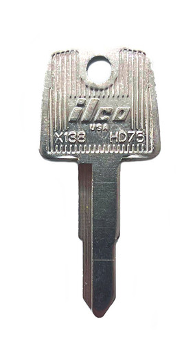 Ilco HD75 Key Blank For Honda X138