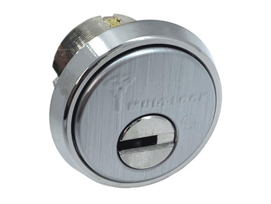 Deadbolt Cylinder, For Schlage/Arrow Single Cylinder, Brushed Chome,  248BP-KIDSH-26