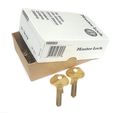 Master Lock K6000BOX Key Blank, Pro Series 6000B (50-Pack)