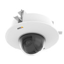 Axis M5525-E ceiling mount view (shown with optional recessed mount)