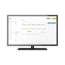 Axis Audio Manager Pro application showing on a desktop monitor