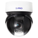 i-PRO S66300-Z4L PTZ dome camera ceiling mounted, front view.