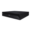 Hanwha Vision PRN-1605B2 16-channel NVR left facing