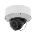 Hanwha Vision XNV-C9083R in/outdoor varifocal vandal AI dome IR camera facing left