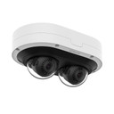 Hanwha Vision PNM-C7083RVD dual sensor AI camera tilted left