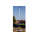 cctv tubular tilt down column image outside flange mounted