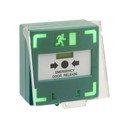 Triple pole break glass unit with cover and LED main image