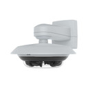 AXIS P3747-PLVE mounted with the AXIS TP3108-E pendant kit and TP1001-E arm
