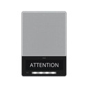 AXIS C1710 network display speaker showing strobe light activated