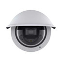 AXIS M4225-LVE outdoor varifocal dome camera facing forward with weathershields