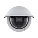 AXIS M4227-LVE in/outdoor varifocal dome camera front with weathershield