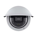 AXIS M4228-LVE in/outdoor varifocal dome camera front view with weathershield