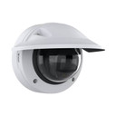 AXIS P3288-LVE outdoor varifocal dome camera with weathershield facing right