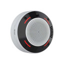 AXIS D6310 standalone indoor air quality sensor facing right red LEDs