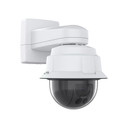 AXIS Q6086-LE outdoor PTZ camera mounted with AXIS T91G61 wall mount