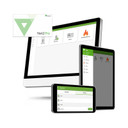 Paxton Net2 Pro management software showing on desktop, tablet and mobile phone