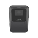 AXIS W111 lightweight body worn camera black front view