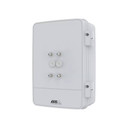 AXIS T98A16-VE outdoor surveillance cabinet facing left