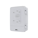 AXIS T98A18-VE outdoor surveillance cabinet angled left