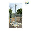 WMT14-S1 4G Free-standing Camera Tower - Single with speaker mounted