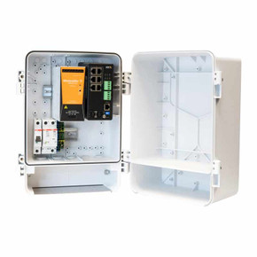 Axis TQ1808-VE outdoor surveillance cabinet