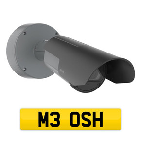 Axis Q1800-LE-3 outdoor licence plate verifier kit facing right Axis Q1800-LE-3 outdoor licence plate verifier kit facing right
