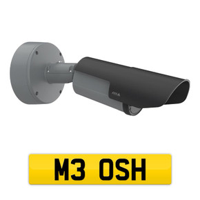 Axis Q1800-LE-3 outdoor licence plate verifier kit facing right extended Axis Q1800-LE-3 outdoor licence plate verifier kit facing right extended