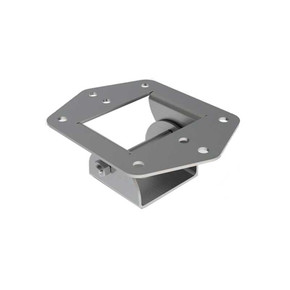 CCTV pole mount, swivel plate, single camera main image