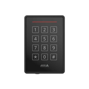 Axis A4120-E access control door reader with keypad facing forward