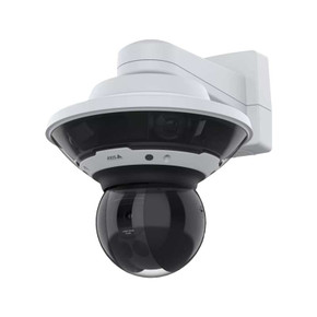 AXIS Q6300-E outdoor multi-sensor unit for AXIS PTZ cameras with Q63 PTZ mounted