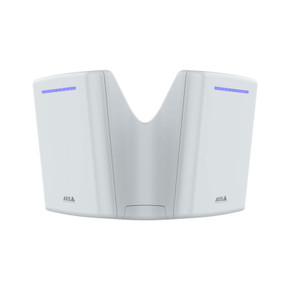 AXIS D2122-VE network radar detector white with blue LEDs