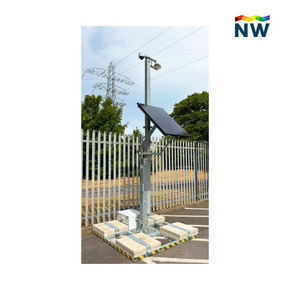 WST14-S1 4G Solar Tower Camera System - Single with speaker mounted