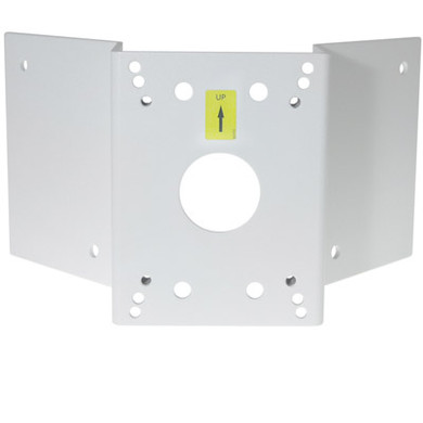 Wall bracket face-on showing mounting holes