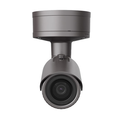Wisenet XNO-8020R outdoor vandal-resistant bullet IP camera angled forward