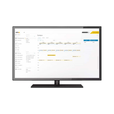 Axis Audio Manager Pro application showing on a desktop monitor