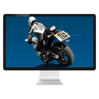 Vaxtor VaxALPR Bike add-on application