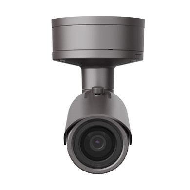 Hanwha Vision XNO-8030R outdoor vandal-resistant bullet IP camera angled forward