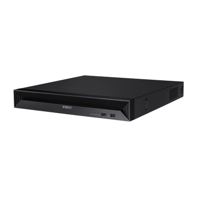 Hanwha Vision QRN-1630S 16-channel NVR left
