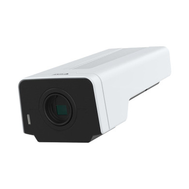 Axis P1387-B indoor barebone box IP camera facing left